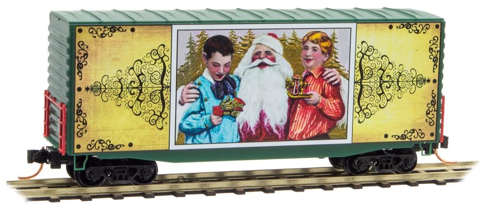Micro Trains Box Car Twelve Days of Christmas 1st Day of Christmas Car 21501 