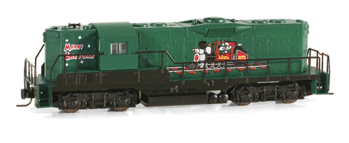 n scale christmas train cars